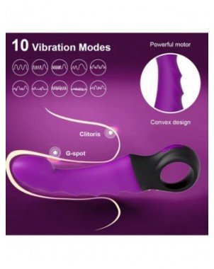 Vibratoriai, Dildo-Dvigubi – klitoriniai-Galingas G taško vibratorius moteriai Clit Clitoris