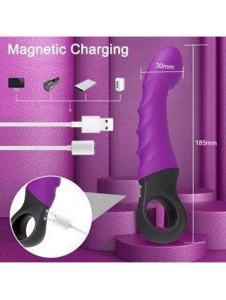Vibratoriai, Dildo-Dvigubi – klitoriniai-Galingas G taško vibratorius moteriai Clit Clitoris