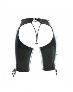Seksuali apranga-Apatinis trikotažas-Women PU Leather Boxer