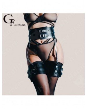 Seksuali apranga-Apatinis trikotažas-Sexy Woman Harness Body
