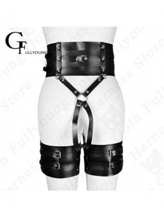 Seksuali apranga-Apatinis trikotažas-Sexy Woman Harness Body