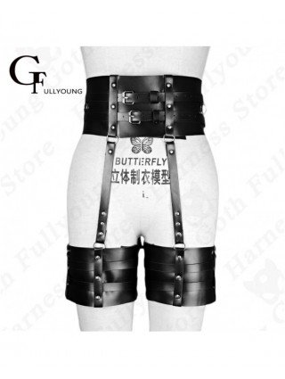 Seksuali apranga-Apatinis trikotažas-Sexy Woman Harness Body