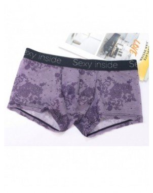 Seksuali apranga-Vyrams-Underpants Men See Through Boxers