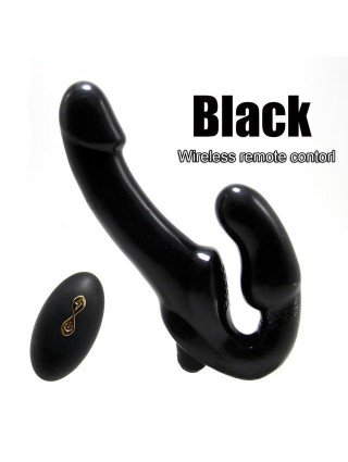 Vibratoriai, Dildo-Starp-on-Strapless Strap-on Dildo Vibrator