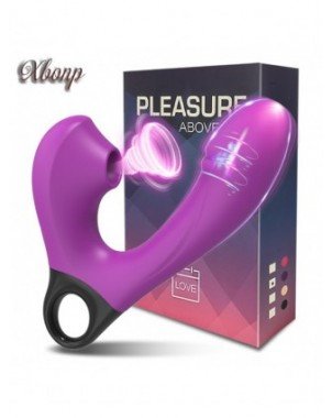 Vibratoriai, Dildo-Dvigubi – klitoriniai-15 režimų galingas dildo vibratorius Masturbatorius G