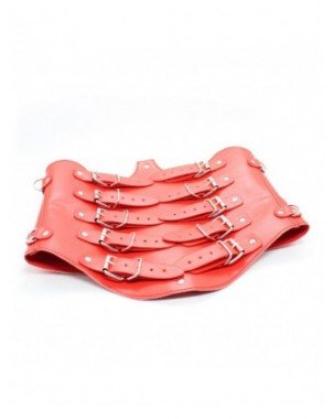 BDSM-Rinkiniai-Thierry Lockdown Leather Cincher Corset, Body