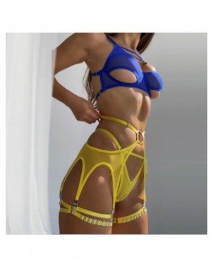 Seksuali apranga-Komplektai-Ellolace Hollow Out Female Lingerie