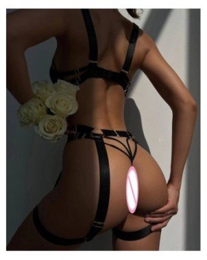 Seksuali apranga-Apatinis trikotažas-Apatinis trikotažas Porno Skaidri liemenėlė Nėriniai