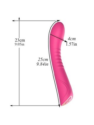 Vibratoriai, Dildo-Dvigubi – klitoriniai-Didelio dydžio dildo vibratoriai moterims Minkštas