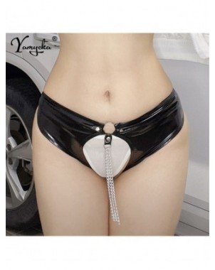 Seksuali apranga-Apatinis trikotažas-Seksualios trumpos kelnės moterims bdsm fetišas