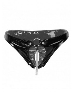 Seksuali apranga-Apatinis trikotažas-Sexy pvc pole dance latex