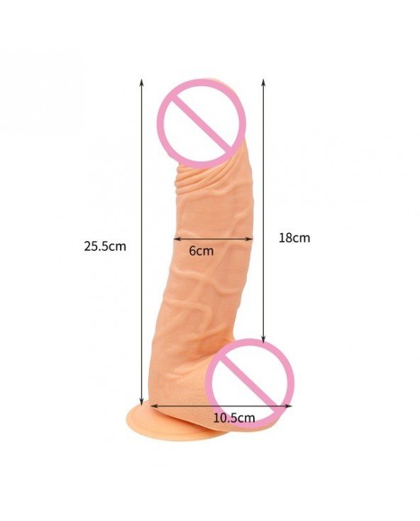Vibratoriai, Dildo-Tikroviški-Milžiniškas realistiškas penis su siurbimo taure odos pojūtis Vibratoriai, Dildo-Tikroviški-Milžiniškas realistiškas penis su siurbimo taure odos pojūtis