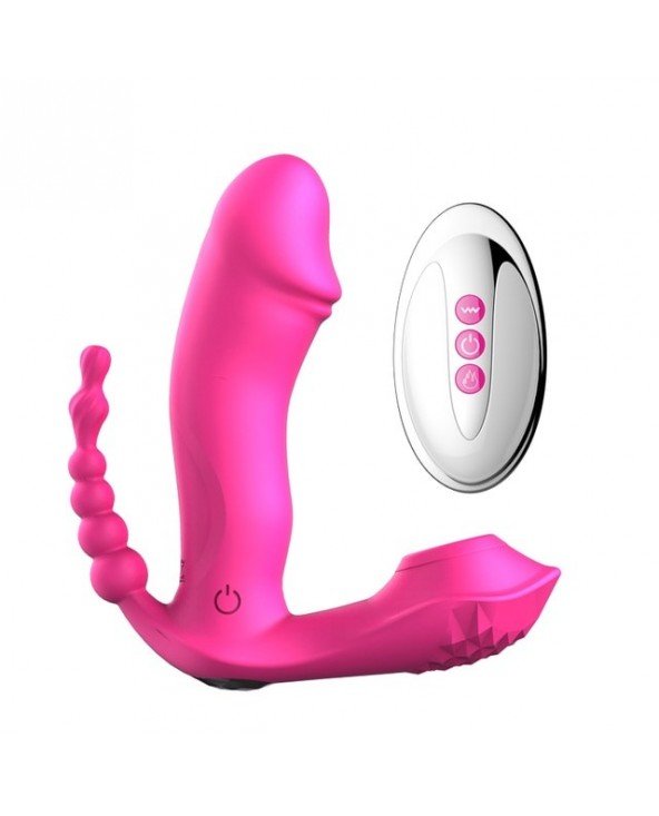Vibratoriai, Dildo-Dvigubi – klitoriniai-Sekso žaislai moterims 3 IN 1 čiulpimo vibratorius 7 Vibratoriai, Dildo-Dvigubi – klitoriniai-Sekso žaislai moterims 3 IN 1 čiulpimo vibratorius 7