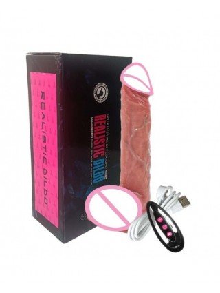 Vibratoriai, Dildo-Tikroviški-Realistic dildo vibrator for