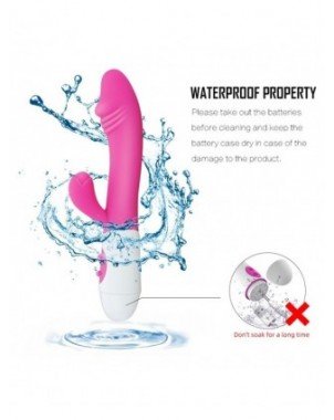 Vibratoriai, Dildo-Dvigubi – klitoriniai-G Spot Dildo Rabbit
