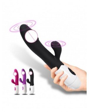 Vibratoriai, Dildo-Dvigubi – klitoriniai-G Spot Dildo Rabbit