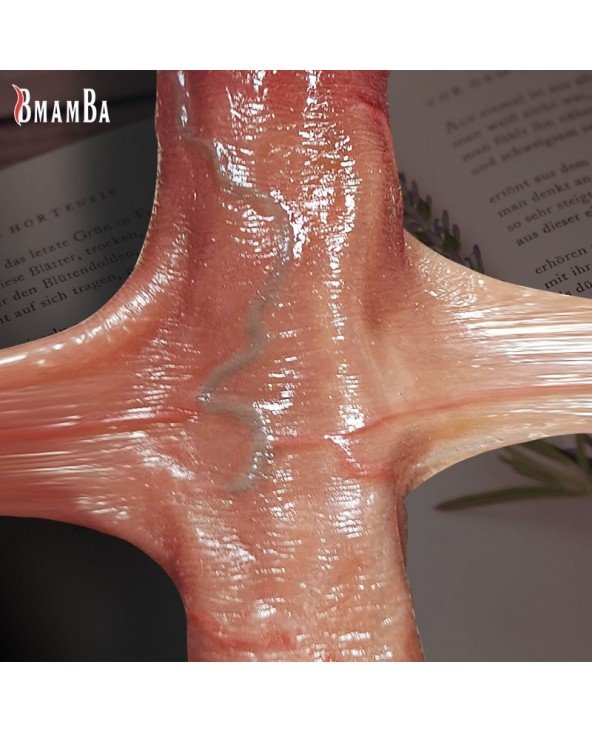 Vibratoriai, Dildo-Tikroviški-Skin Feeling Male Sliding Vibratoriai, Dildo-Tikroviški-Skin Feeling Male Sliding