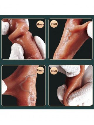 Vibratoriai, Dildo-Tikroviški-Skin Feeling Male Sliding