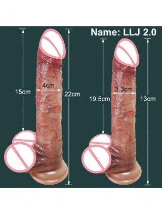 Vibratoriai, Dildo-Tikroviški-Skin Feeling Male Sliding