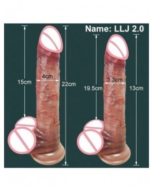 Vibratoriai, Dildo-Tikroviški-Skin Feeling Male Sliding
