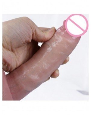 Vibratoriai, Dildo-Tikroviški-Light Color Realistic Dildo Soft