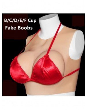 Seksuali apranga-Komplektai-B/C/D/E/F Full Cup Silicone Tits