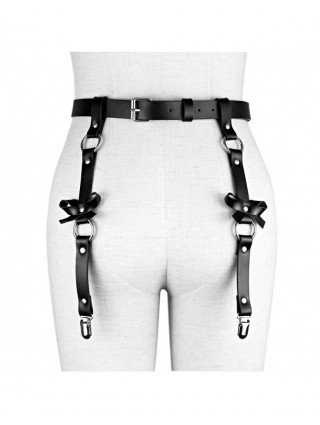 Seksuali apranga-Apatinis trikotažas-Sexy Goth Pu Leather Thigh