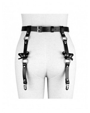 Seksuali apranga-Apatinis trikotažas-Sexy Goth Pu Leather Thigh