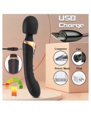 Vibratoriai, Dildo-Išmanieji-Powerful AV Vibrator Dildos Wand
