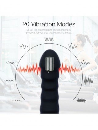 Vibratoriai, Dildo-Išmanieji-20 Modes Vibrator Soft Silicone