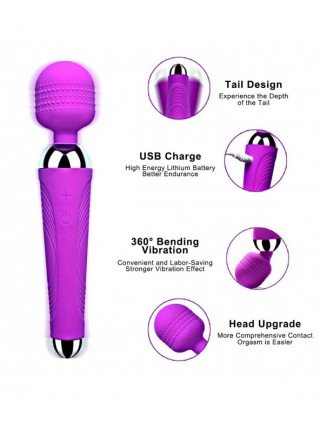 Masturbaciniai, Pompos-Stimuliatoriai moterims-Galingi klitorio vibratoriai USB įkrovimo "Av