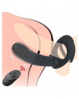 Vibratoriai, Dildo-Įvairūs-Double Penetration Strap on Anal
