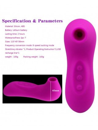 Vibratoriai, Dildo-Pulsatoriai-Powerful Clit Sucker Vibrator