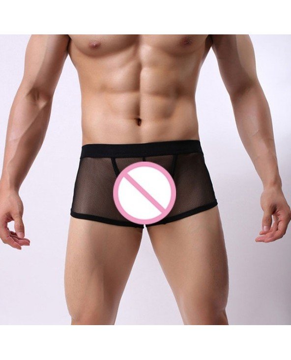 Seksuali apranga-Vyrams-CLEVER-MENMODE Mesh Boxer Mens Seksuali apranga-Vyrams-CLEVER-MENMODE Mesh Boxer Mens