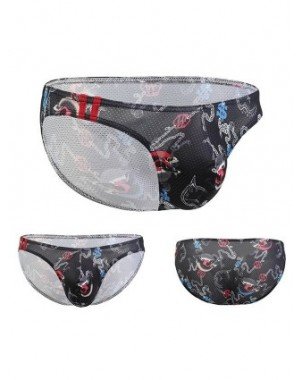 Seksuali apranga-Vyrams-U-convex Pouch Underwear Men T-Back