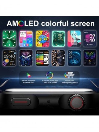 Išmanioji elektronika-Išmanieji laikrodžiai-Naujas sporto Smartwatch Vyrai Moterys AMOLED