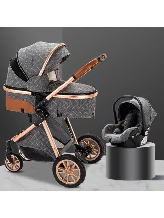 Mamos ir kūdikio daiktai-Kūdikių Vežimėliai, Supuoklės-Kūdikių vežimėlis Daugiafunkcinis 3in1