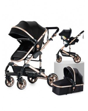 Mother & Baby Items-Baby strollers, strollers-Luxury Baby 3 in
