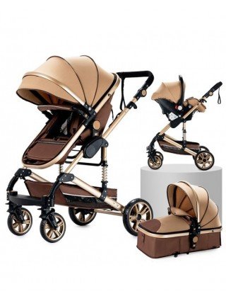 Mother & Baby Items-Baby strollers, strollers-Luxury Baby 3 in