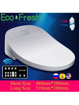 Išmanioji elektronika-Išmanieji namų apyvokos prietaisai-"EcoFresh Smart" tualeto sėdynė