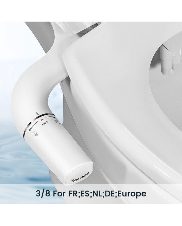 Namų apyvokos daiktai-Vonios ir WC reikmenys-Bidet priedas Ultra-Slim tualeto sėdynės priedas