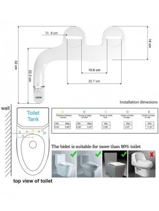 Household Items-Bath and WC items-Bidet Non Electric Toilet