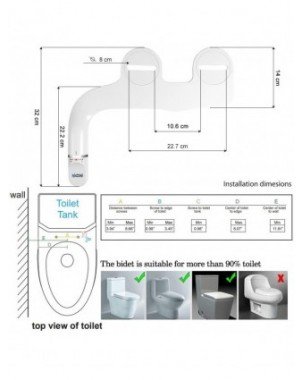 Household Items-Bath and WC items-Bidet Non Electric Toilet