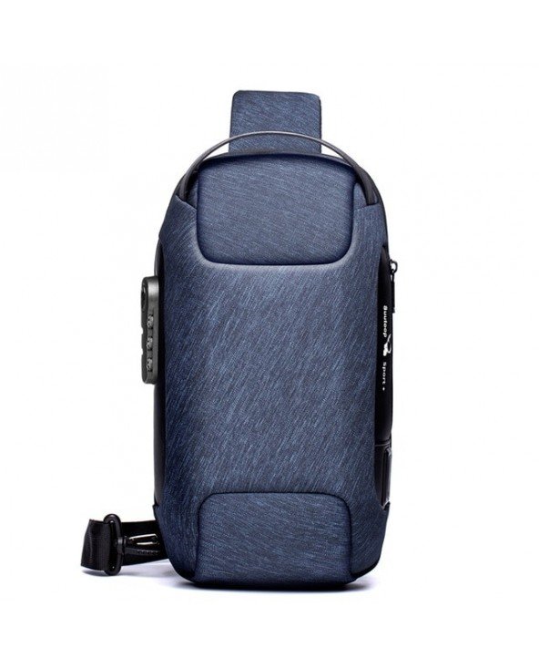 Men's Luggage & Bags-Crossbody Bags-Men's Waterproof USB Oxford Men's Luggage & Bags-Crossbody Bags-Men's Waterproof USB Oxford