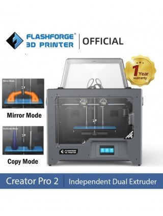 Biuro elektronika-3D spausdintuvai-"Flashforge Creator Pro 2" nepriklausomas dvigubo