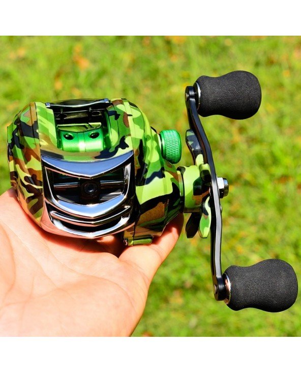 Žvejyba-Žvejybos ritės-2022 Nauja Baitcasting ritės 10KG / 22LB Drag žvejybos ritės 18 + 1BB