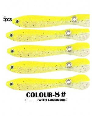 Fishing-Fishing Lures-5PCS New silicone soft bait 10cm 6g