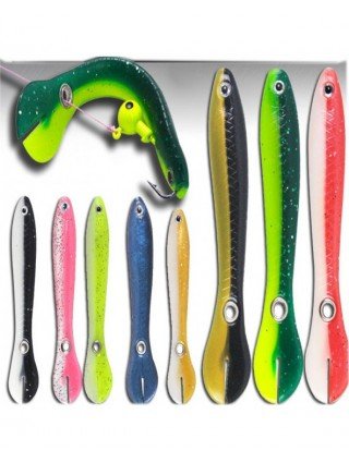 Fishing-Fishing Lures-5PCS New silicone soft bait 10cm 6g