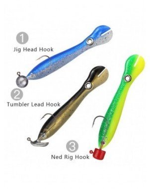 Fishing-Fishing Lures-5PCS New silicone soft bait 10cm 6g