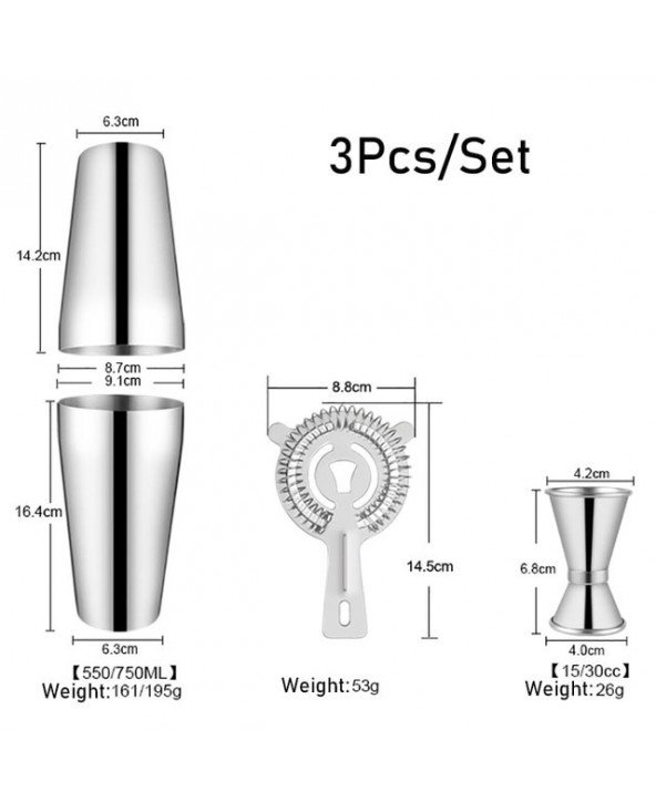 Kitchen-Drinkware-Mixer Wine Boston Shaker Martini Cocktail Kitchen-Drinkware-Mixer Wine Boston Shaker Martini Cocktail
